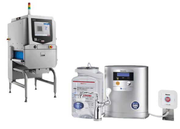 検査機器(X線機器、電解次亜水生成装置)